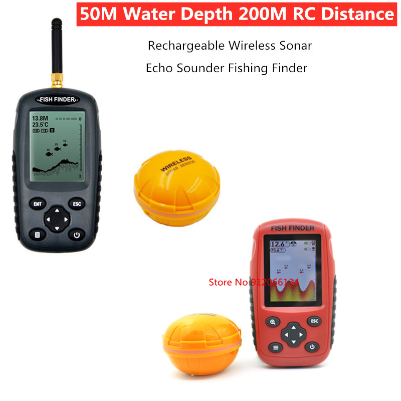 Wireless Fish Finder Portable  - Fish Finder Transducer ulasan dan harga