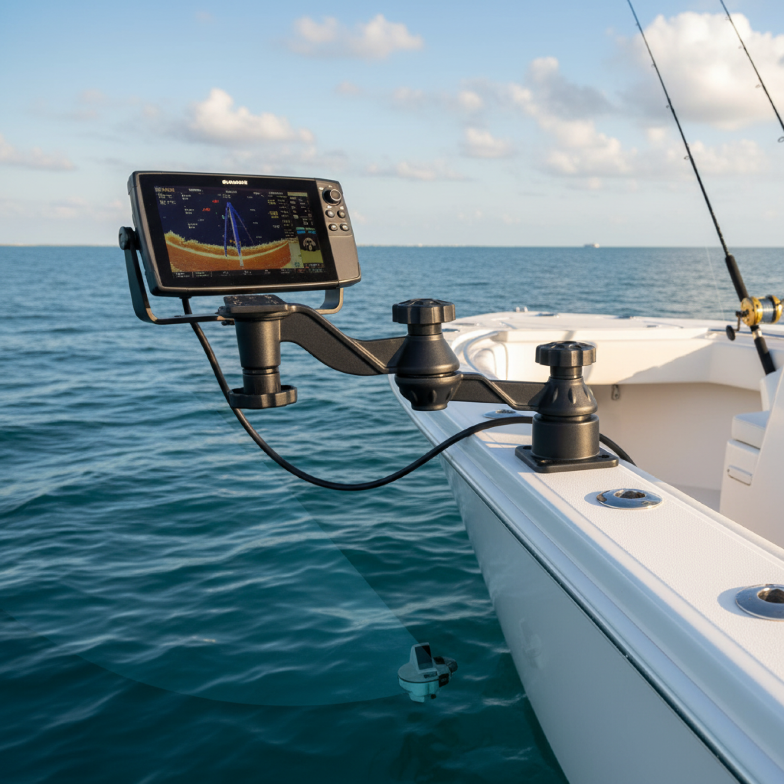 Durable Aluminum Alloy Fish Fi - Fish Finder Mount ulasan dan harga