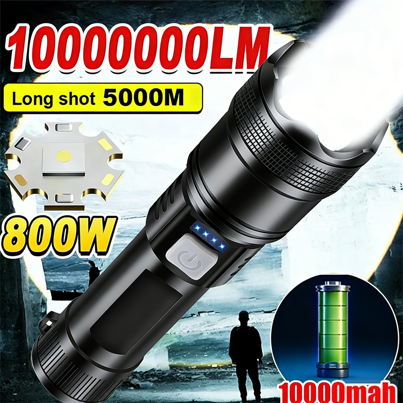 High Strong Power Led Flashlig - Fishing Light ulasan dan harga