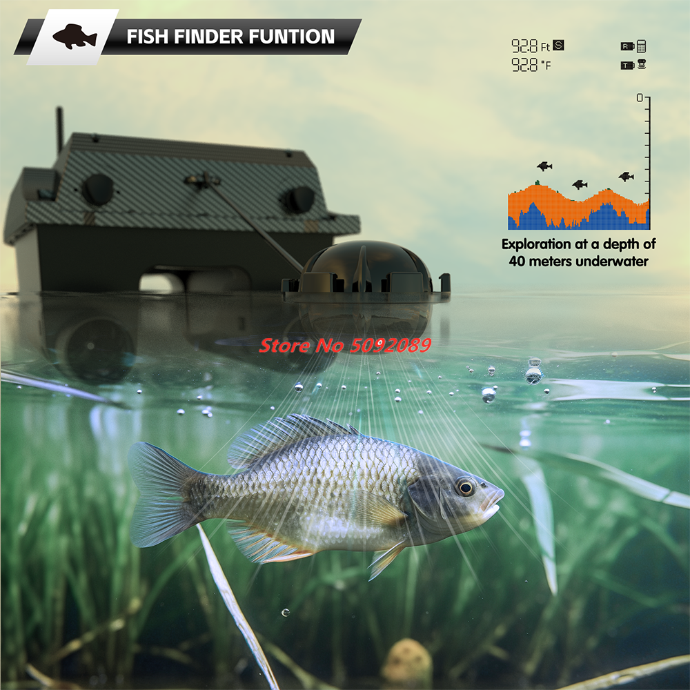12V Night Fishing Carp Boat Fi - Fish Finder Gps ulasan dan harga