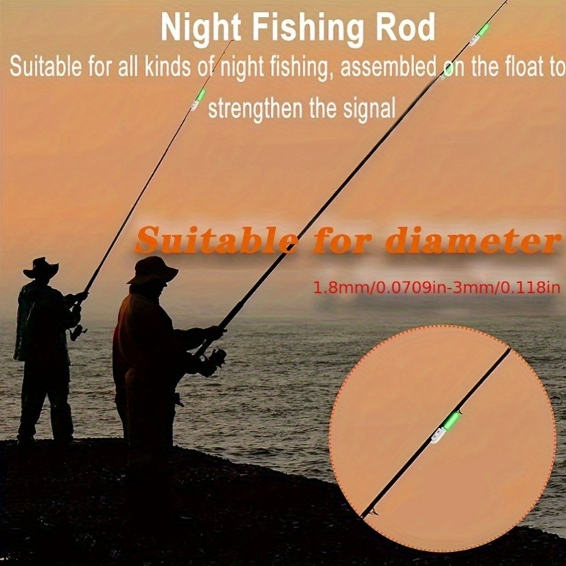 Electronic LED Light Rods Nigh - Fish Alarm ulasan dan harga