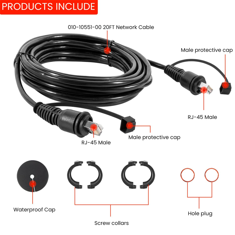 010-10551-00 Marine Network Ca - Fish Finder Cable ulasan dan harga